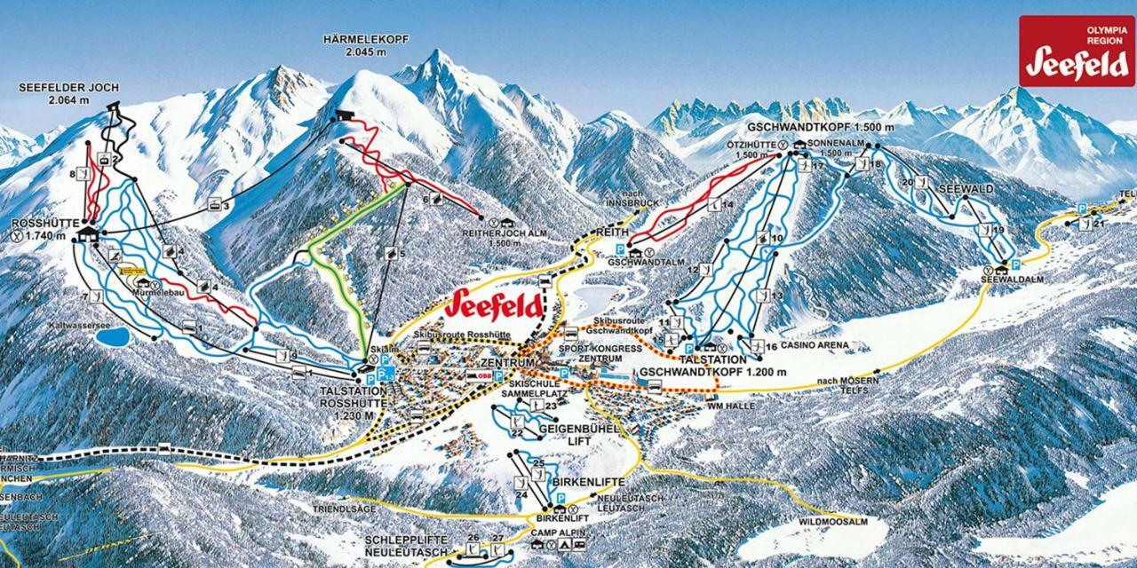 Family Friendly Chalet - Central With Beautiful Mountain Views Seefeld no Tirol Exterior foto